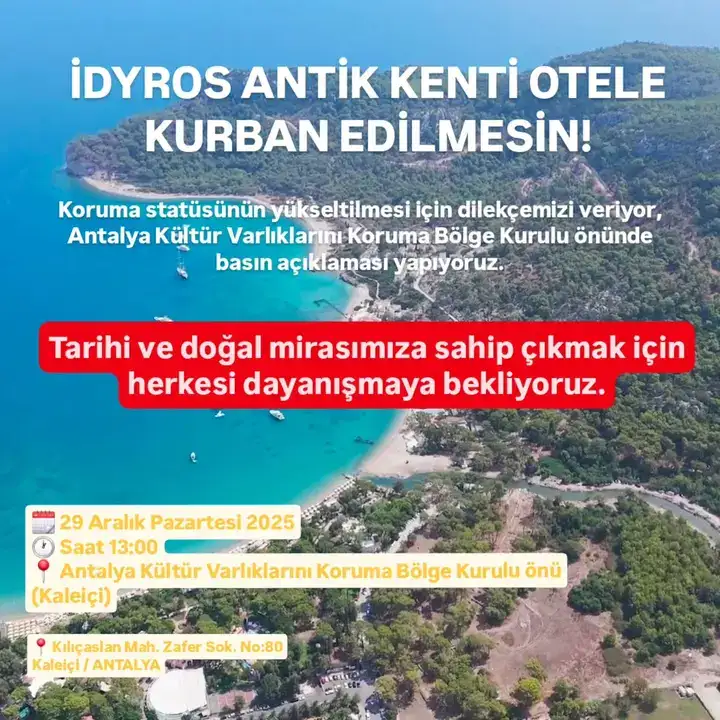 Kemer Ayışığı Koyu’nda Tarihi Miras ve Doğa İçin Çağrı 5